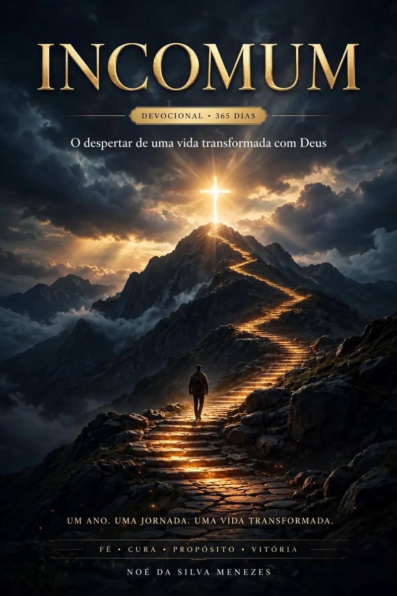 Capa do livro Incomum, de Noé da Silva Menezes.