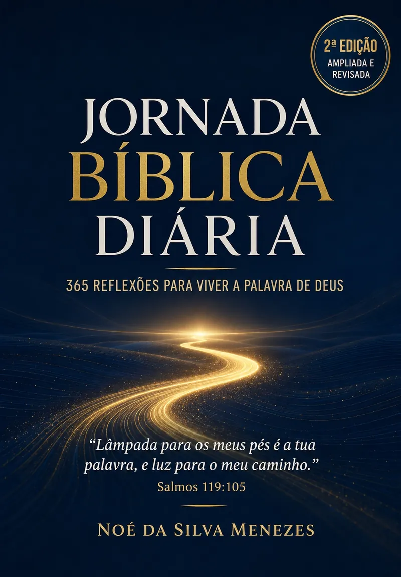 Capa do livro Jornada Bíblica Diária, de Noé da Silva Menezes.